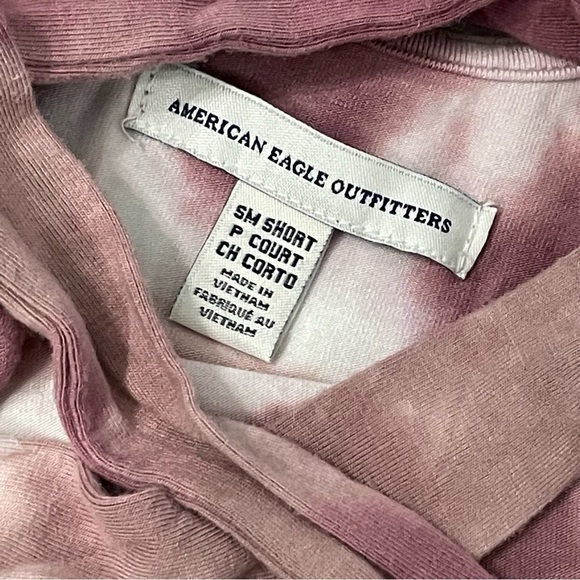 AEO | American Eagle Purple Tie Dye Strappy Dress | SZ Small Short - Picture 4 of 6